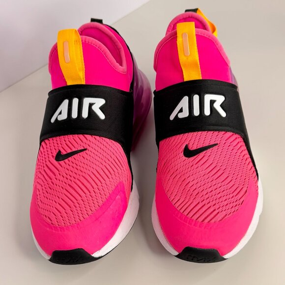 Youth Nike Air Max 270‎ Extreme Hyper Pink/White-Black (CI1109 601) Size 6.5 Y - Picture 3 of 9